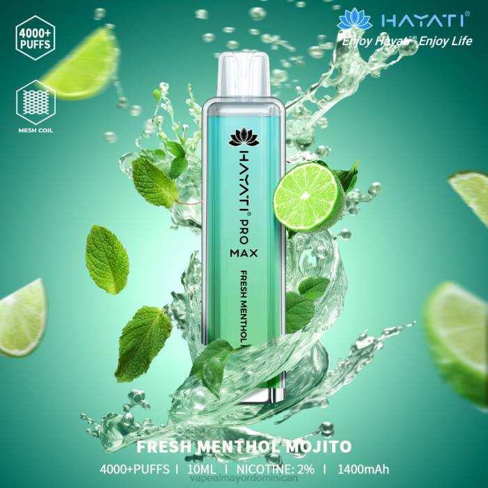 mojito mentolado fresco