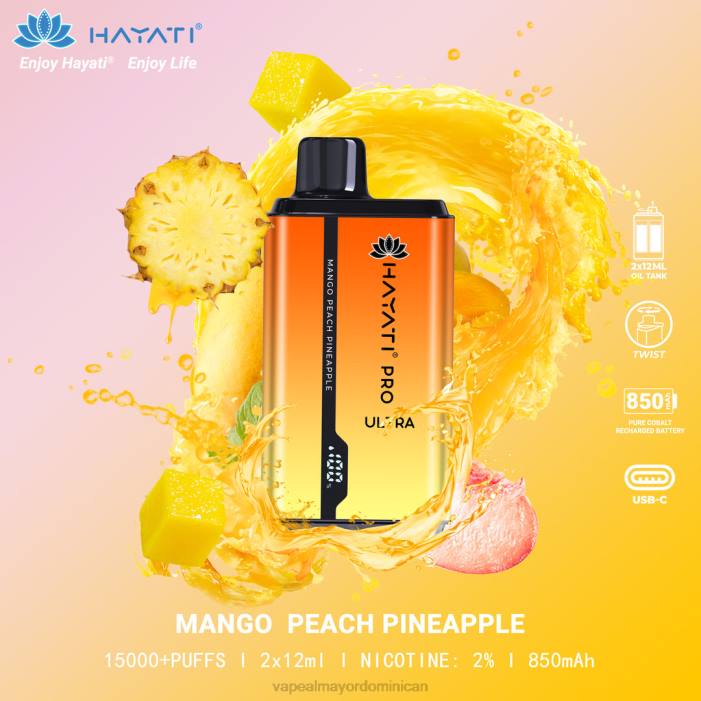 X82D209 - mayorista vape mango durazno piña Hayati Pro Ultra