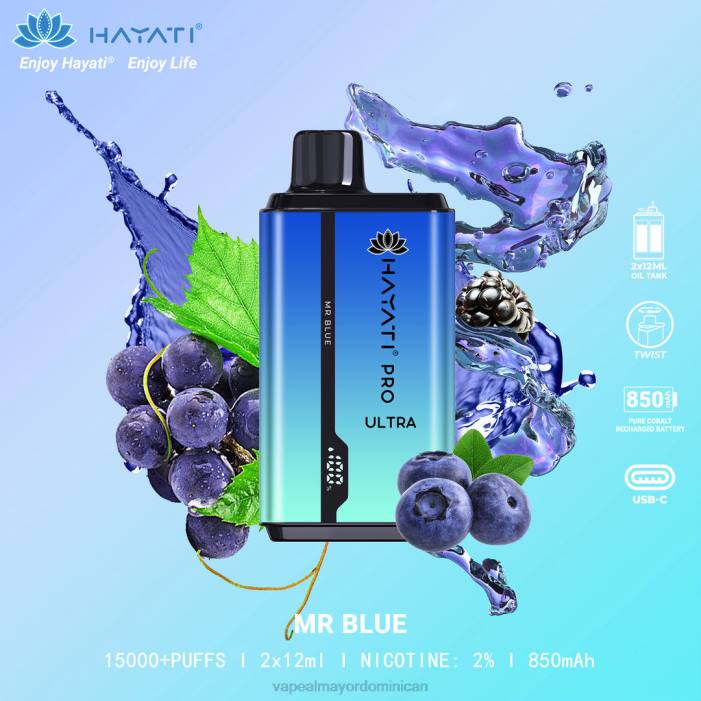 X82D212 - tienda de vapeo al por mayor señor azul Hayati Pro Ultra