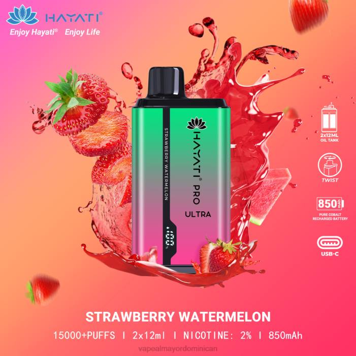 X82D216 - distribuidor vapeo al por mayor sandia fresa Hayati Pro Ultra
