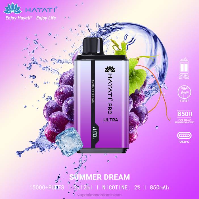 X82D217 - productos de vapeo al por mayor sueño de verano Hayati Pro Ultra
