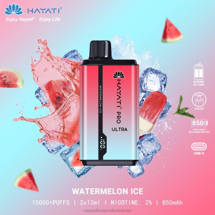 X82D219 - mayorista vape hielo de sandia Hayati Pro Ultra