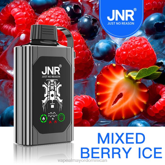 X82D625 - vapeo al por mayor hielo de bayas mixtas JNR SHISHA BOX