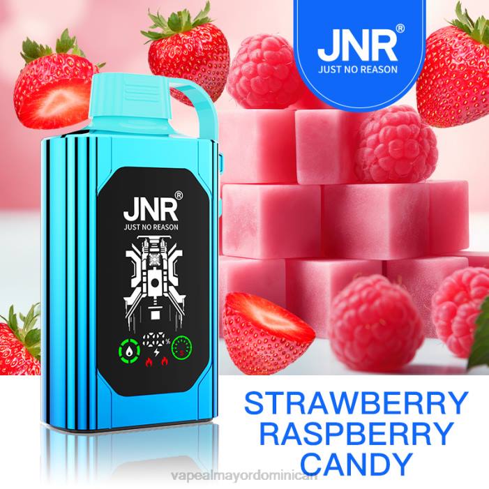 X82D629 - mayorista vape caramelo de fresa y frambuesa JNR SHISHA BOX