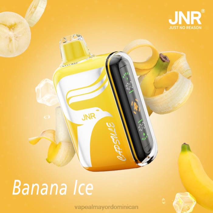 X82D598 - liquido de vape al por mayor en República Dominicana hielo de plátano JNR CAPSULE