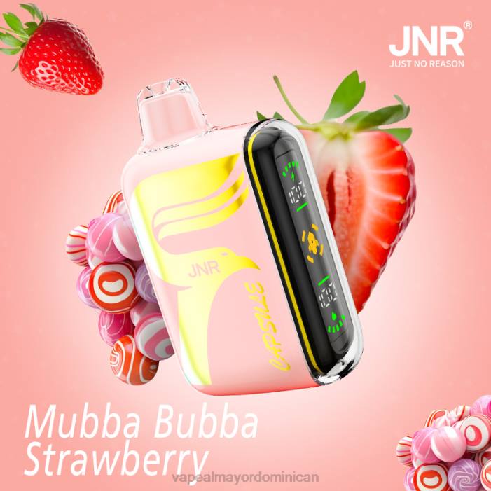 X82D607 - productos de vapeo al por mayor mubba-bubba-fresa JNR CAPSULE
