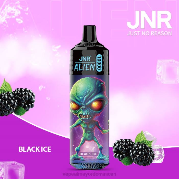 X82D633 - mayorista vapeo hielo negro JNR ALIEN