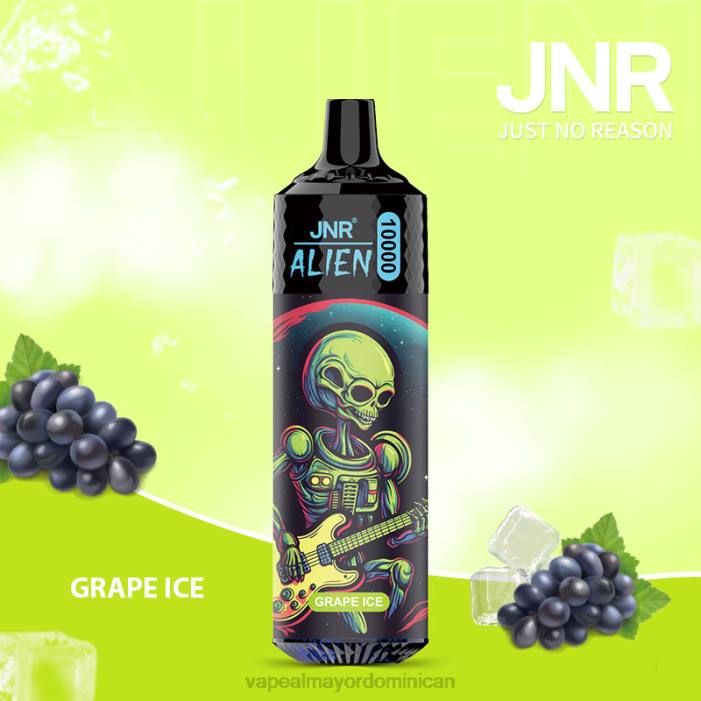X82D644 - vape desechable hielo de uva JNR ALIEN