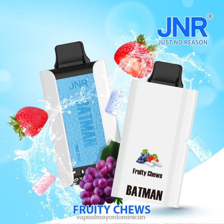 Vape Al Mayor Dominican RFP6B1 JNR BATMAN 11000 masticables afrutados
