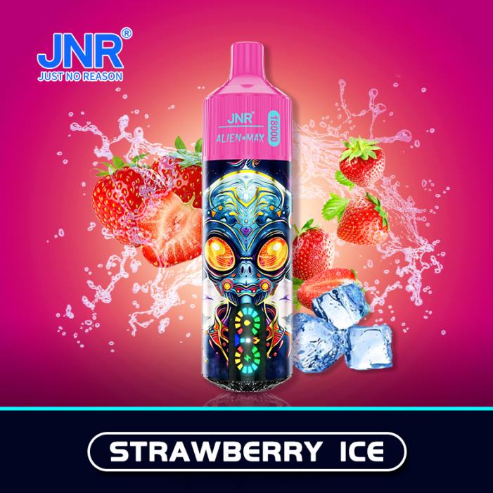 X82D563 - mayorista vapeo hielo de fresa JNR ALIEN MAX