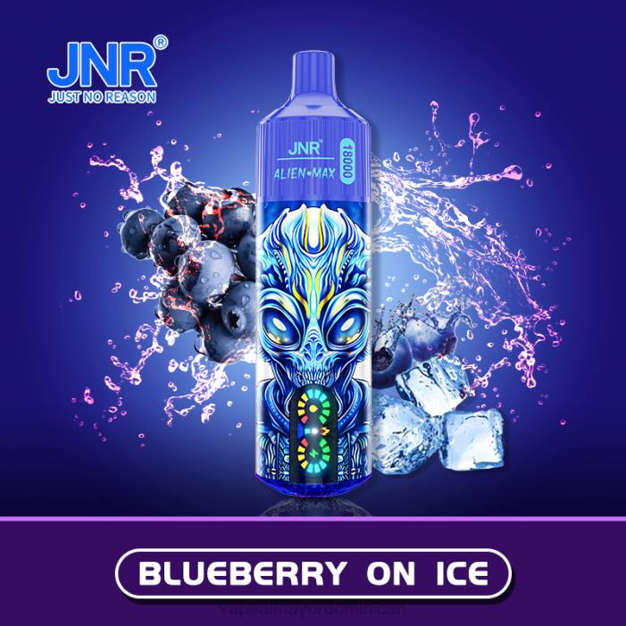X82D572 - tienda de vapeo al por mayor arándano en hielo JNR ALIEN MAX