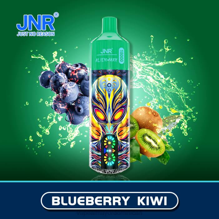 X82D574 - vape desechable kiwi de arándanos JNR ALIEN MAX