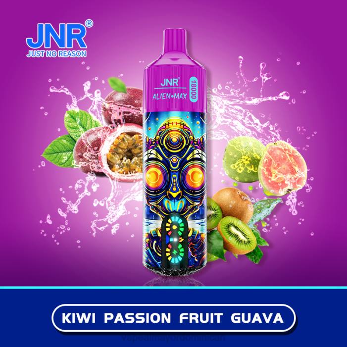 X82D576 - distribuidor vapeo al por mayor kiwi maracuyá guayaba JNR ALIEN MAX