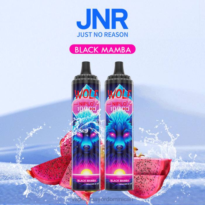 X82D759 - mayorista vape Mamba negro JNR WOLF NIPLO