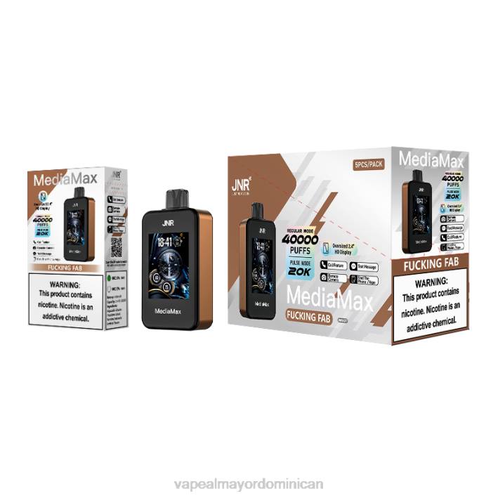 JNR MediaMax bocanada de 40k - mayorista vapeo jodidamente fabuloso 460X13