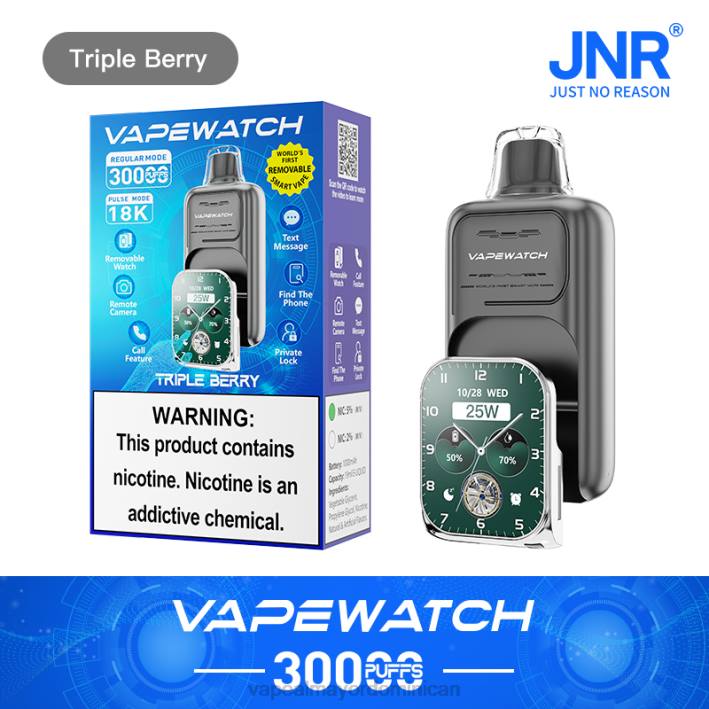 JNR reloj vapeador - distribuidor vapeo al por mayor triple baya 460X6