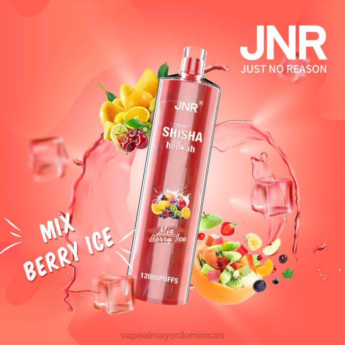X82D685 - vapeo al por mayor mezclar hielo de bayas JNR SHISHA