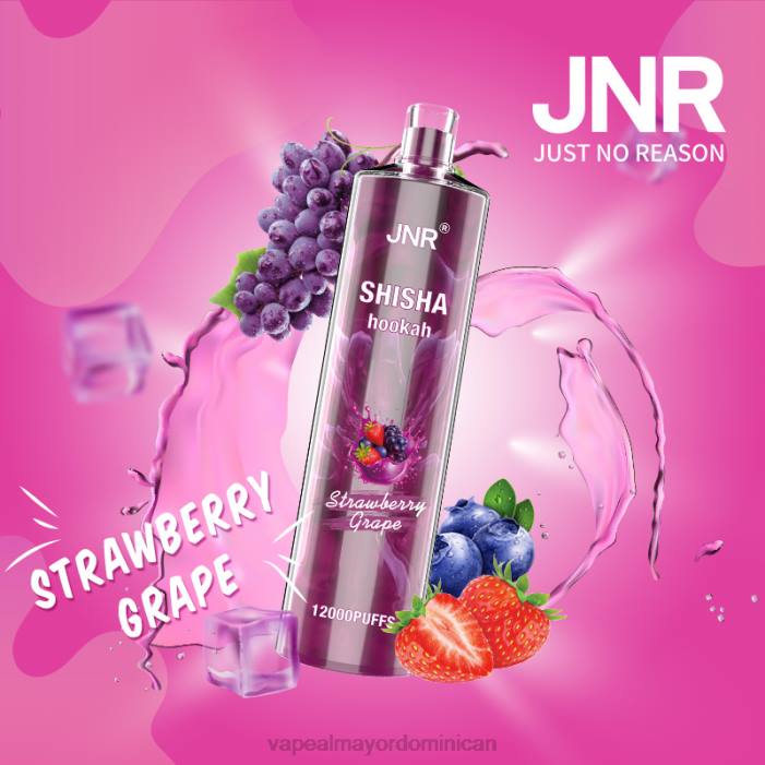 X82D688 - liquido de vape al por mayor en República Dominicana uva fresa JNR SHISHA
