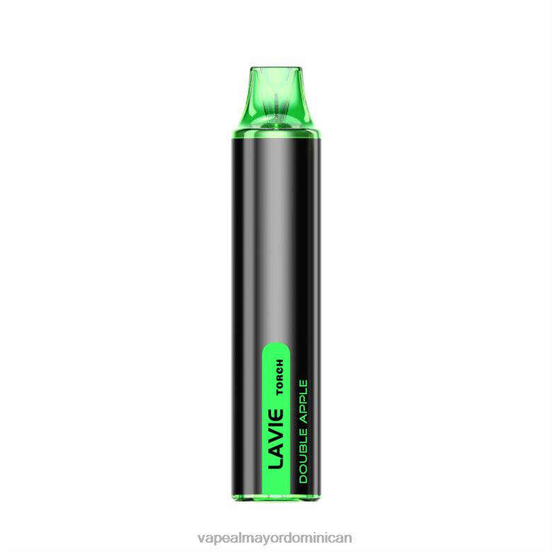 Liquido De Vape Al Por Mayor En República Dominicana TFX66129 LAVIE Torch 6000 bocanadas manzana doble