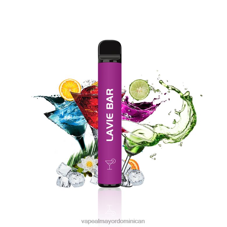 Liquido De Vape Al Por Mayor En República Dominicana TFX66319 LAVIE BAR Versión al 2% 800 inhalaciones cóctel