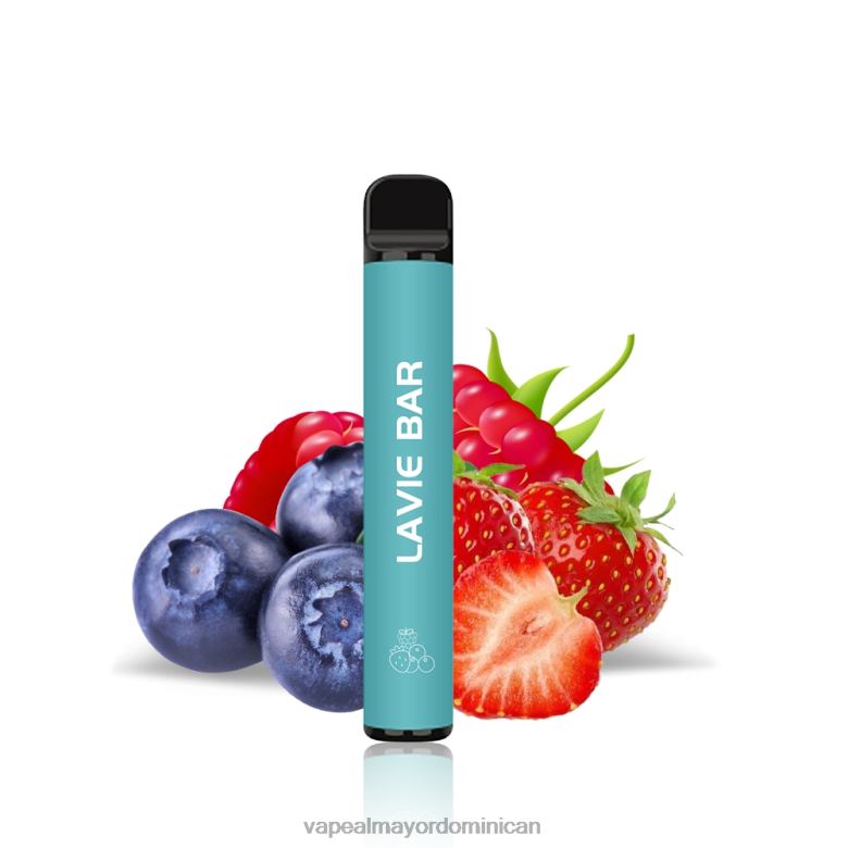 Mayorista Vapeo TFX66323 LAVIE BAR Versión al 2% 800 inhalaciones mezclar baya
