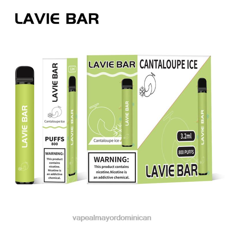Tienda De Vapeo Al Por Mayor TFX66317 LAVIE BAR 800 bocanadas hielo de melón