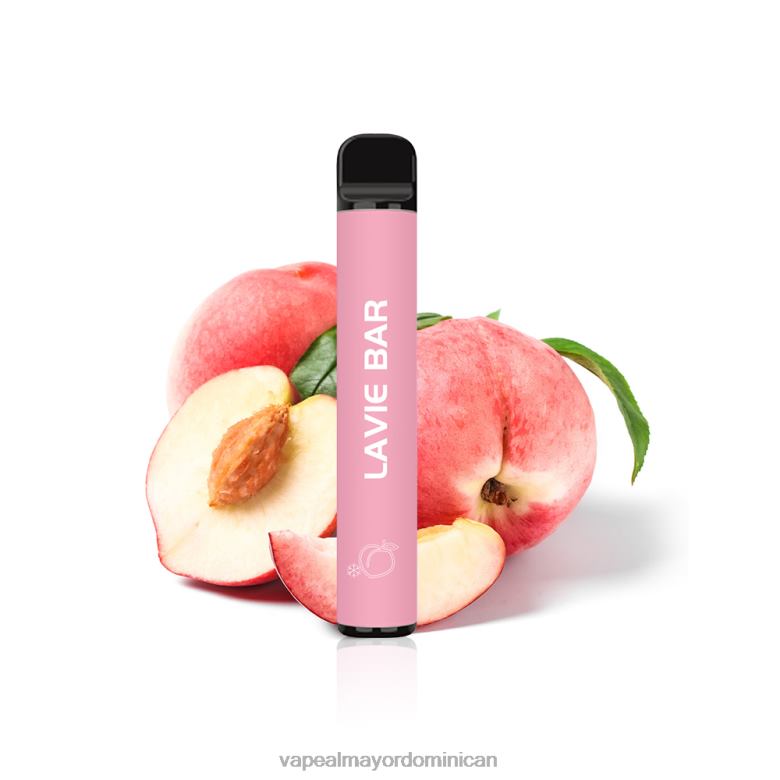 Vapeo Al Por Mayor TFX66325 LAVIE BAR Versión al 2% 800 inhalaciones hielo de durazno