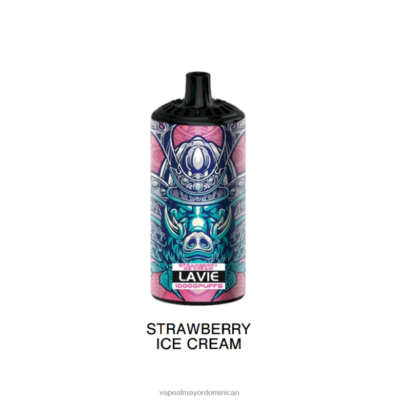 Liquido De Vape Al Por Mayor En República Dominicana TFX66369 LAVIE BEAST 10000 bocanadas helado de fresa