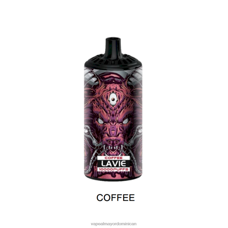 Vape Al Mayor Dominican TFX66361 LAVIE BEAST 10000 bocanadas café