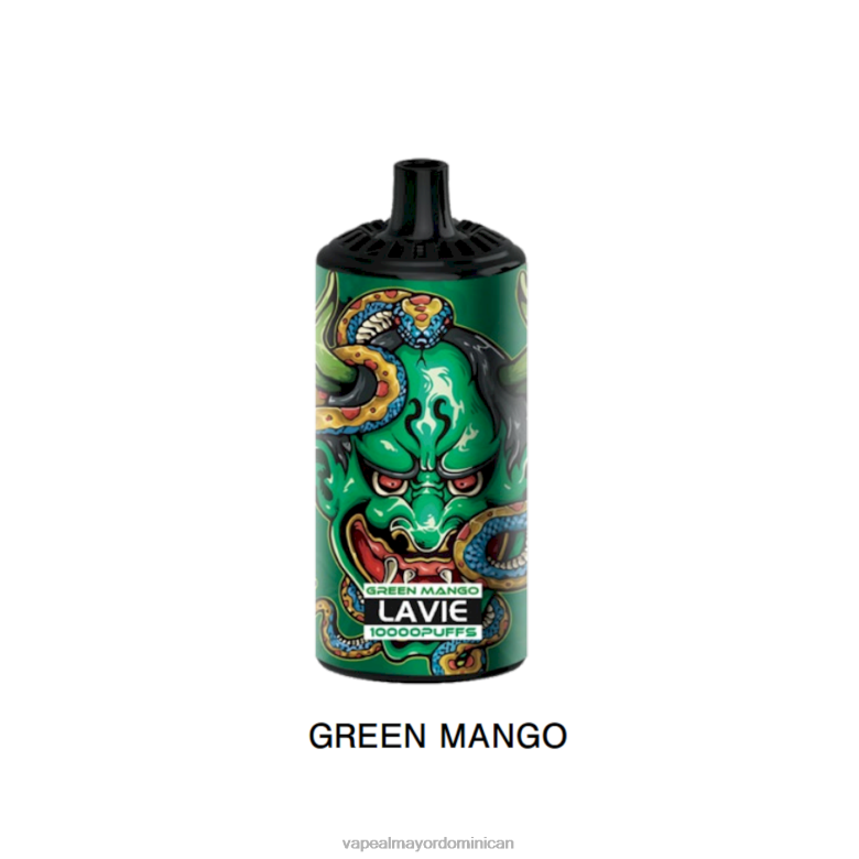 Vapeo Al Por Mayor TFX66365 LAVIE BEAST 10000 bocanadas mango verde
