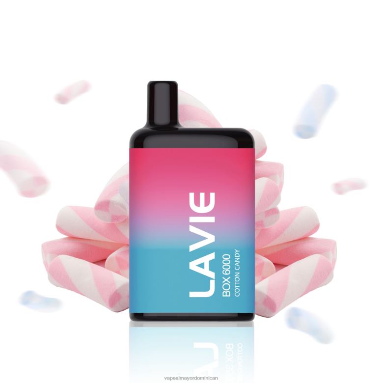 Distribuidor Vapeo Al Por Mayor TFX66206 LAVIE BOX 6000 bocanadas algodon de azucar