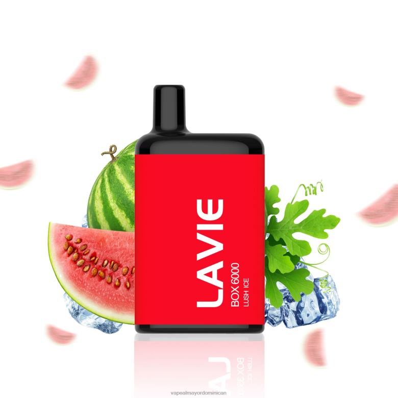 Liquido De Vape Al Por Mayor En República Dominicana TFX66199 LAVIE BOX 6000 bocanadas hielo exuberante