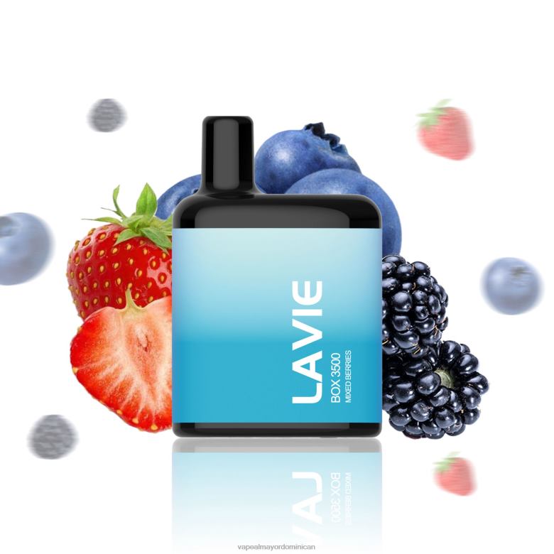 Mayorista Vapeo TFX66213 LAVIE BOX 3500 bocanadas bayas mixtas
