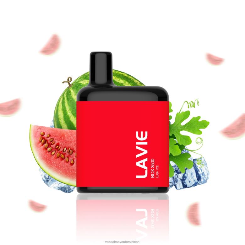 Vape Al Mayor Dominican TFX66211 LAVIE BOX 3500 bocanadas hielo exuberante