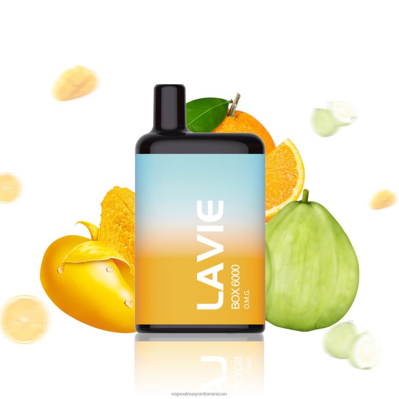 Vape Desechable TFX66204 LAVIE BOX 6000 bocanadas dios mío