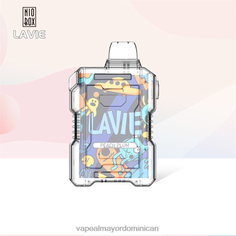 Productos De Vapeo Al Por Mayor TFX66198 LAVIE NIO BOX 9000 bocanadas ciruela durazno