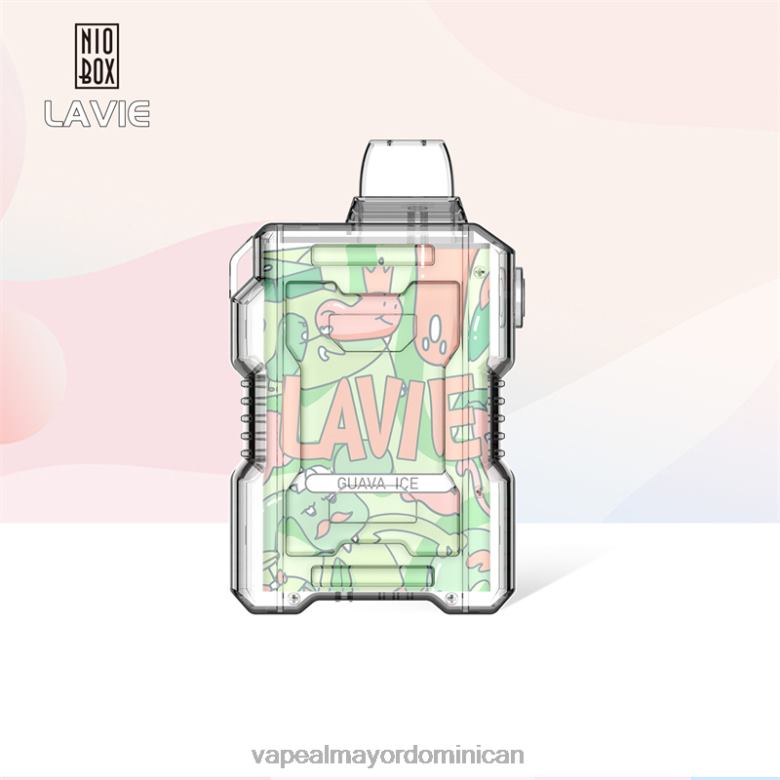 Vape Desechable TFX66194 LAVIE NIO BOX 9000 bocanadas hielo de guayaba