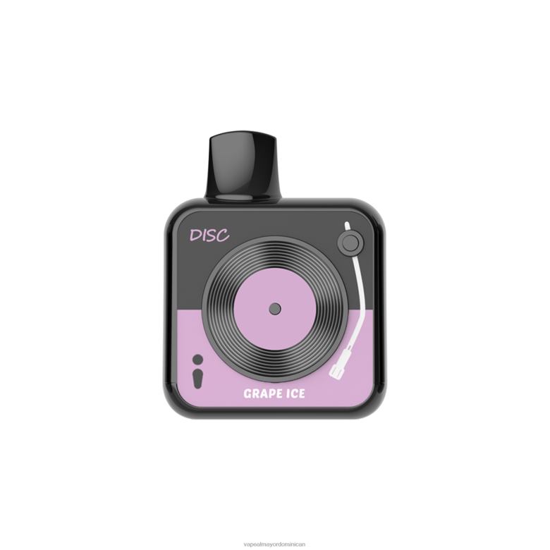 Tienda De Vapeo Al Por Mayor República Dominicana TFX66162 LAVIE DISC 10000 bocanadas hielo de uva