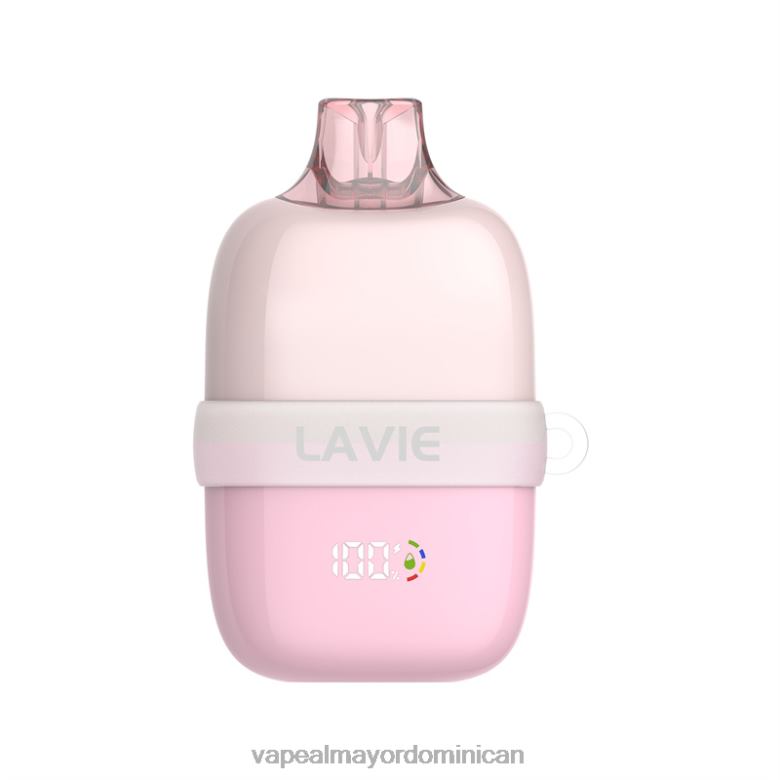 Vape Desechable TFX6684 LAVIE INSIDER 12000 bocanadas té negro rosa