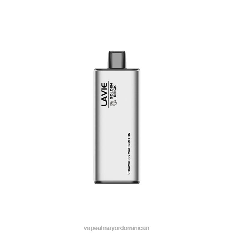 Distribuidor Vapeo Al Por Mayor TFX6666 LAVIE GOLDEN BRICK 10000 bocanadas sandia fresa