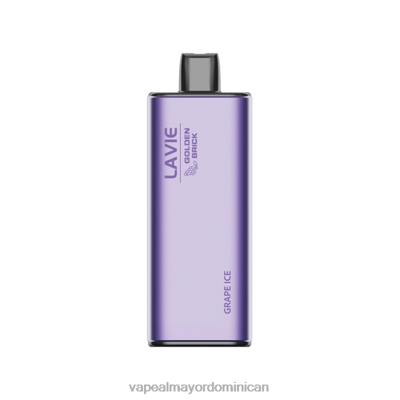 Liquido De Vape Al Por Mayor En República Dominicana TFX6659 LAVIE GOLDEN BRICK 10000 bocanadas hielo de uva