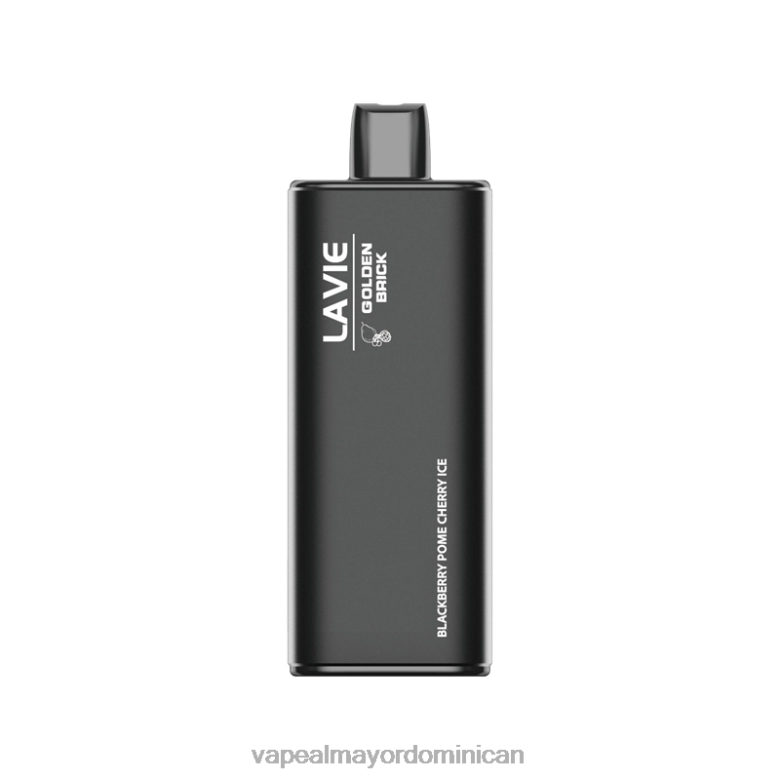 Vape Desechable TFX6654 LAVIE GOLDEN BRICK 10000 bocanadas hielo de cereza de pepita de mora