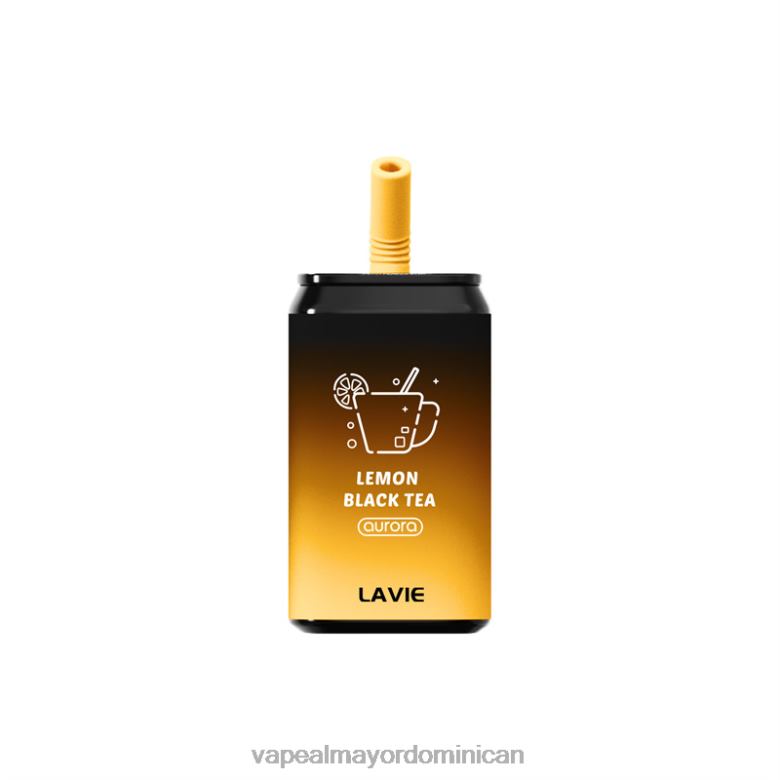 Mayorista Vape TFX66150 LAVIE Aurora 11000 bocanadas té negro de limón
