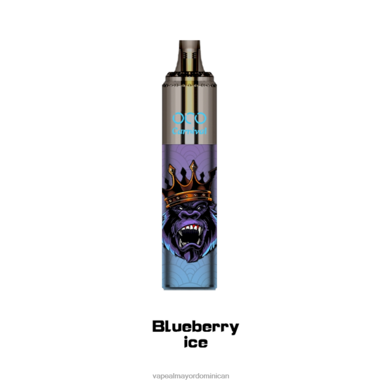 Liquido De Vape Al Por Mayor En República Dominicana TFX66349 LAVIE OCO carnaval 10000 bocanadas hielo de arándanos