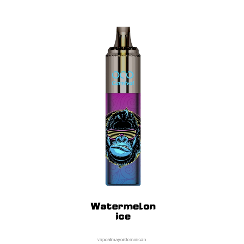 Liquido De Vape Al Por Mayor En República Dominicana TFX66359 LAVIE OCO carnaval 10000 bocanadas hielo de sandia
