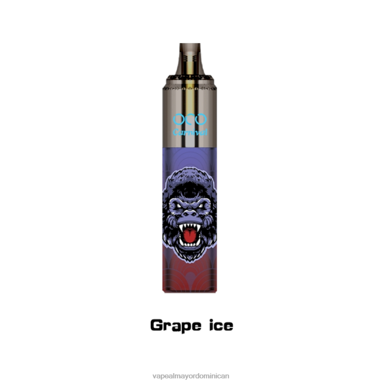 Mayorista Vape TFX66350 LAVIE OCO carnaval 10000 bocanadas hielo de uva