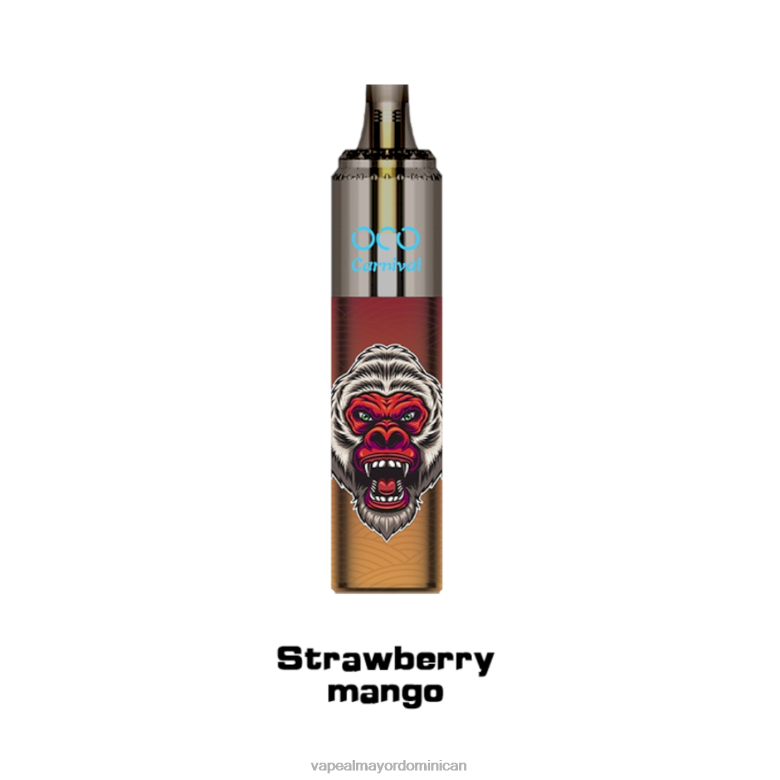 Tienda De Vapeo Al Por Mayor TFX66357 LAVIE OCO carnaval 10000 bocanadas mango fresa