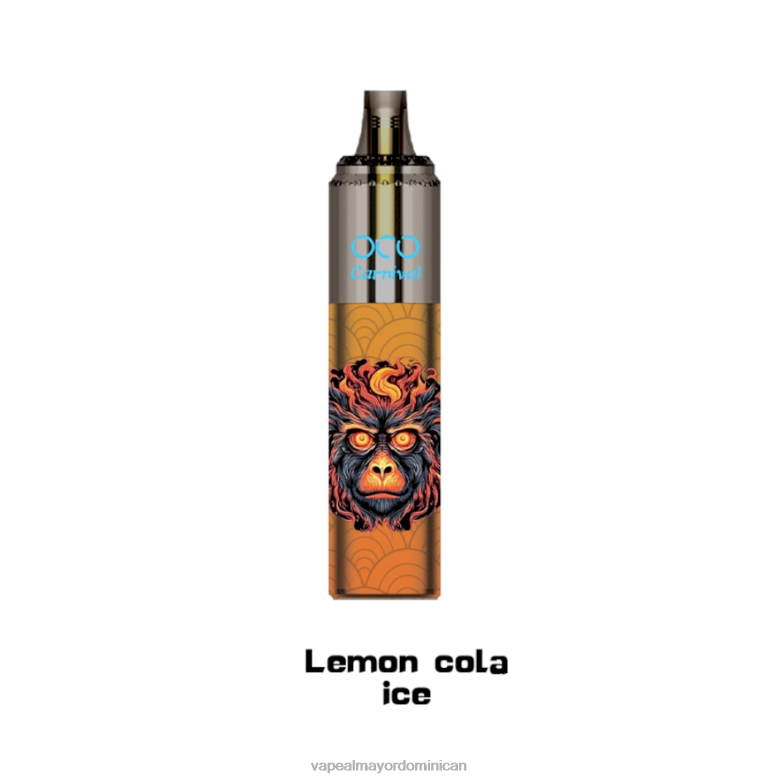 Vape Al Mayor Dominican TFX66351 LAVIE OCO carnaval 10000 bocanadas hielo de cola de limón