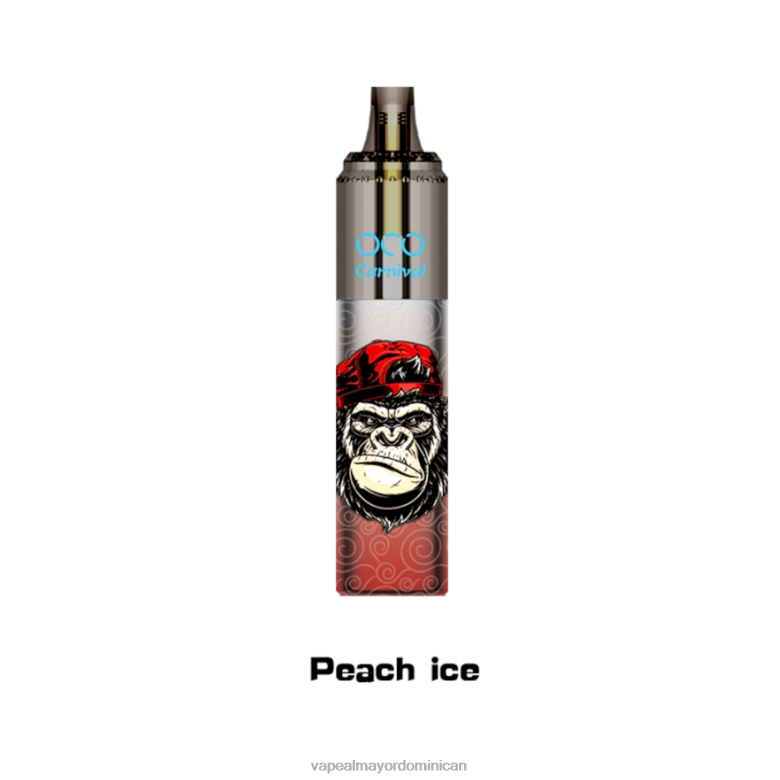Vapeo Al Por Mayor TFX66355 LAVIE OCO carnaval 10000 bocanadas hielo de durazno