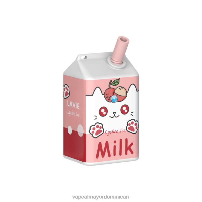 Mayorista Vapeo TFX66183 LAVIE MILK 7000 bocanadas hielo de lichi